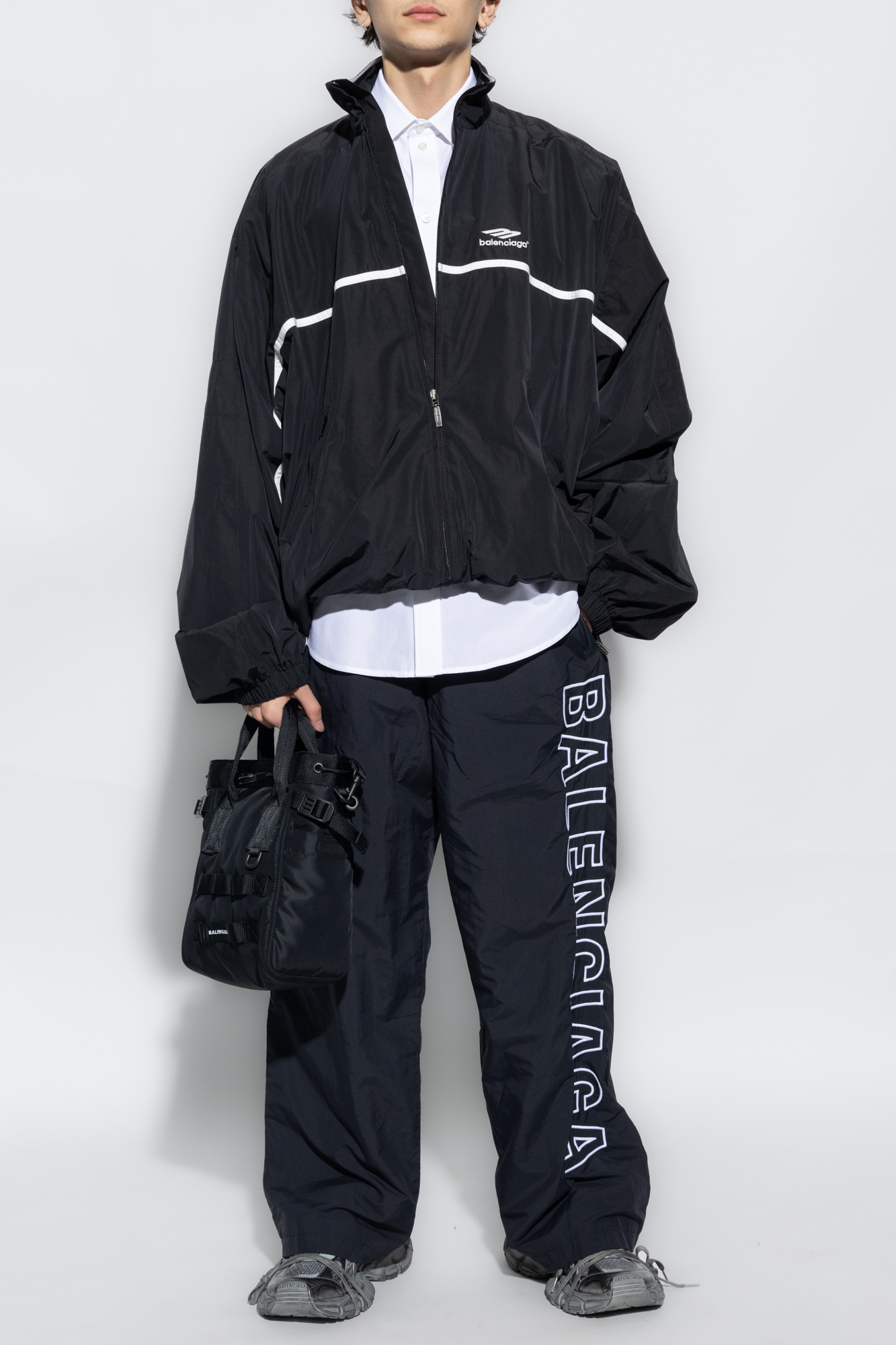 Balenciaga Tracksuit jacket with logo | Men's Clothing | Vitkac